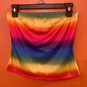 DreamGirl Rainbow Tube Top